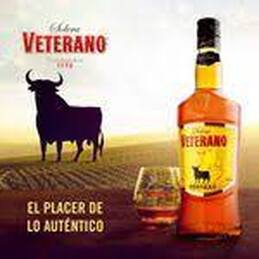 Veterano Sherry Bull and a bottle